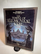 The Temple Of Elemental Evil Advanced Dungeons And Dragons Module T1-4 9147 1985