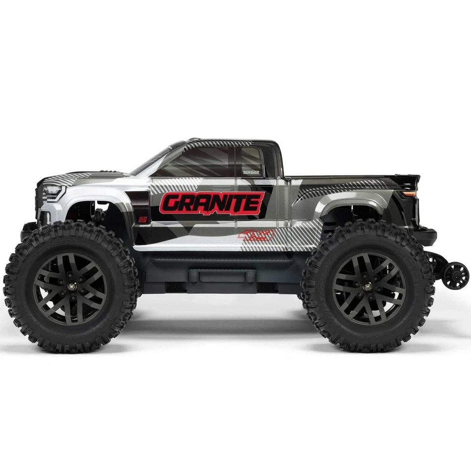 Arrma ARA4302V4T3 GRANITE 1:10 223S DSC 4X4 Brushless Monster Truck Gunmetal - Bild 4 von 4