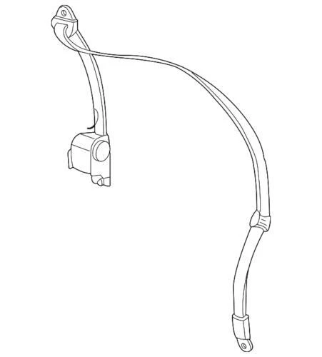 Cinturón de seguridad para Ford Expedition/Navigator 2007-2017 (N/P 7L1Z-78611B08-AA)