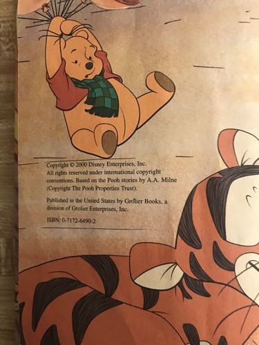2000 Walt Disney The Tigger Movie Book - Picture 4 of 4