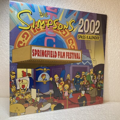 The Simsons - Kalender 2002 - Spass Kalender - Rarität - top als Geschenk (17)