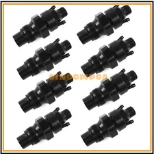 Set of 8 Fuel Injectors 0432217276 For 92-05 65 Chevy 6.5L Turbo