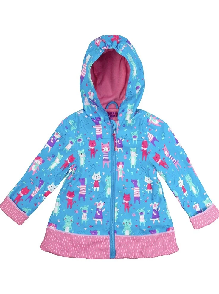Polyester Insulation Outerwear Multicolor Size 4 for Girls
