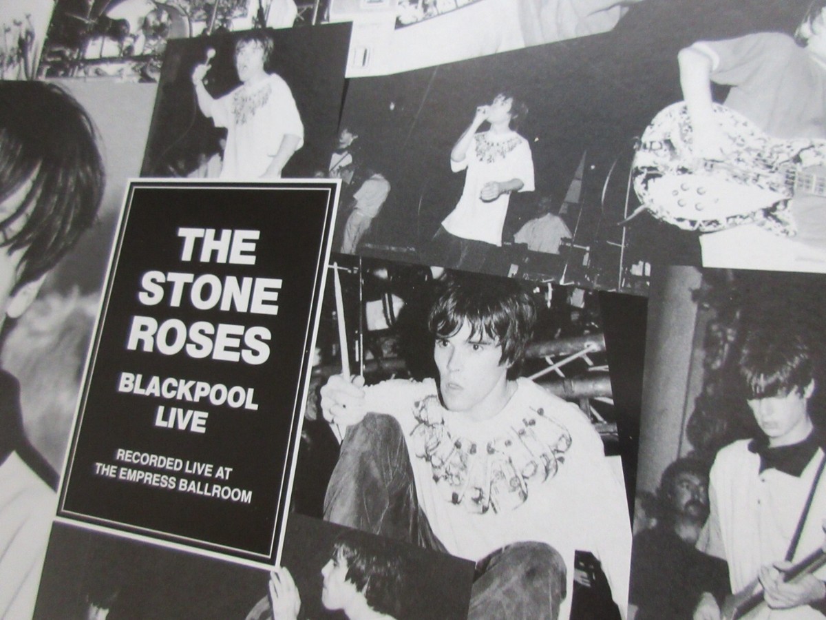 Stone Roses Blackpool Live Japan Laserdisc w OBI Shrink ALLB-20