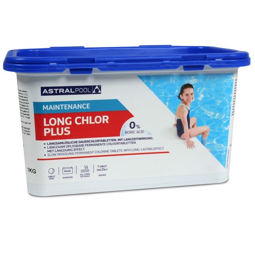 Langzeit Tabletten Chlor Plus 250g organisch langsam löslich 1,0 kg Astralpool - Bild 6 von 8