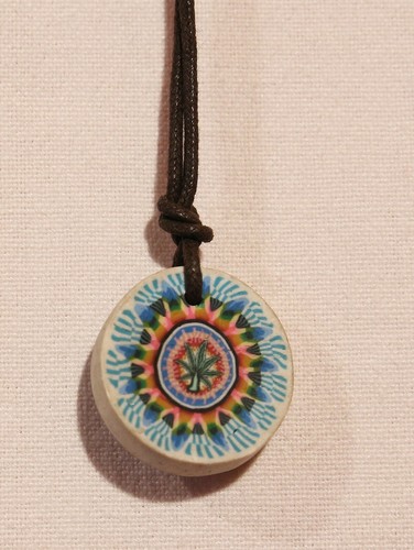 Kette Anhänger mit Motiv Bild Halskette Amerika Hippie Punk - Bild 2 von 5