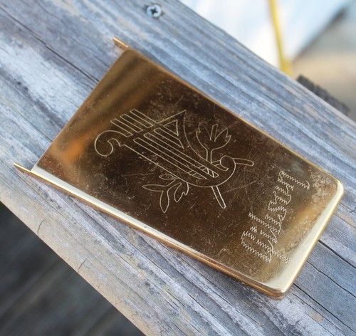 Vintage 1960's Gibson Long Maestro Lyre Vibrola Cover Gold SG Custom ES - Picture 5 of 6