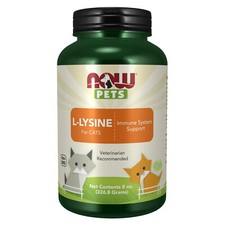 NOW FOODS L-Lysine for Cats Powder 8 oz