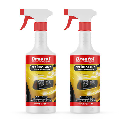 (12,60 /L) 2x 750 ml AUTOGLANZ Ferbvertiefer Lackauffrischer Sprühwachs Auto