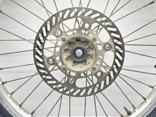 1994 Kawasaki KX125 Front Wheel OEM 21 Inch Tire Rim Sprocket Hub 410901092 KX - Picture 4 of 4
