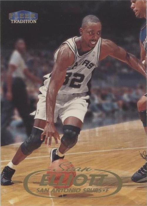 1998-99 Fleer Tradition - Sean Elliott #128 - 1 of 2