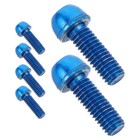 6pcs Bicycle Stem Bolts Accessories For Mountain Bike Bike Stem Screws Mountain