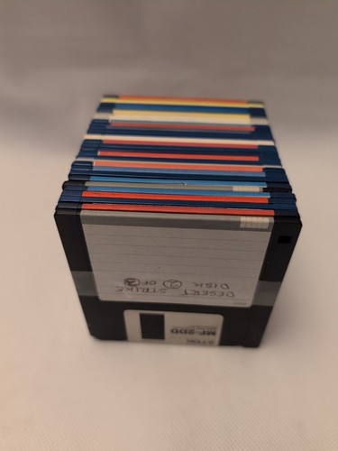 Restposten 30 x Retro Diskette - 3,5 2DD 720kb verkauft als ungeprüfte Rohlinge