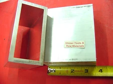 10 Pieces 2" x 4" x 1/4" Wall 6061 ALUMINUM RECTANGLE TUBE 3-1/2" Long T6