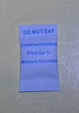 0.3g Silicone Gel Moisture Absorbent (50 Individual pk)