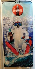 Coca-Cola Beach Towel Classic Polar Bear Series / New w/Tags / Rare - VTG 1997