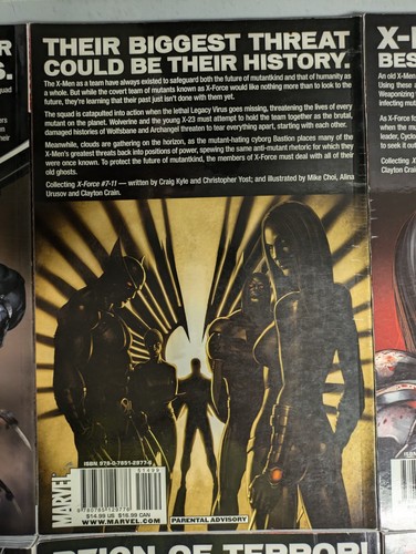 X-Force TPB Vol 1 2 3 Cable Messiah War Necrosha S+V Complete Collection Set Lot - Picture 14 of 21