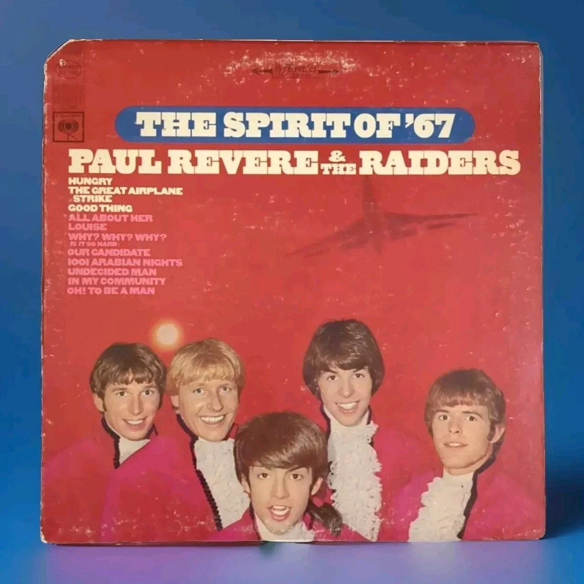 PAUL REVERE & THE RAIDERS Spirit Of ’67-U.S. LP Columbia CS 9395 Mono - STEREO