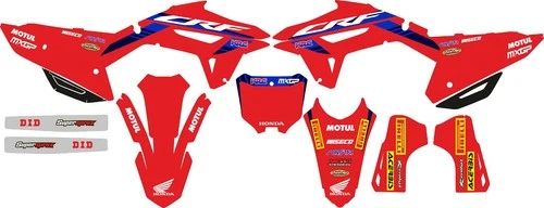 GRAPHICS KIT Honda CRF CRF250 F 250F 2022 2023 2024 CRF450 F 2021 2022 2023 2024