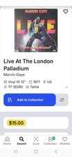 Marvin Gaye - T7-352R2 | Live At The London Palladium 2xLP | 1977 Tamla Records