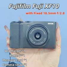 Fujifilm Fuji XF10 Compact Digital Camera with Fixed 18.5mm f/2.8