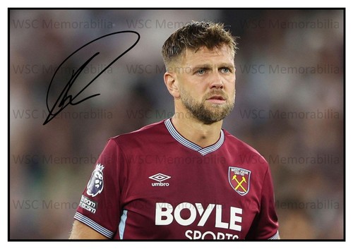 12404. Niclas Fullkrug Signed Pictures (A4 Prints) West Ham Germany Milan etc.