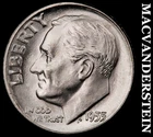 1955 Roosevelt Dime- Silver- Choice Gem Brilliant Uncirculated Luster #J9122