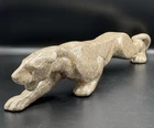 24” Royal Haeger Stalking Panther READ - RARE GLAZE! Large Sculpture Vtg MCM USA