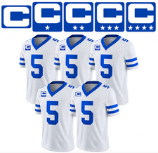 Royal Blue Captain C Direct Thermal Transfer Iron On Football Patch Style