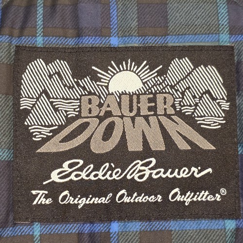 Eddie Bauer 75% Down Throw Blanket Plaid Green 50x72 Sherpa Cozy Camp Lodge - Picture 4 of 11