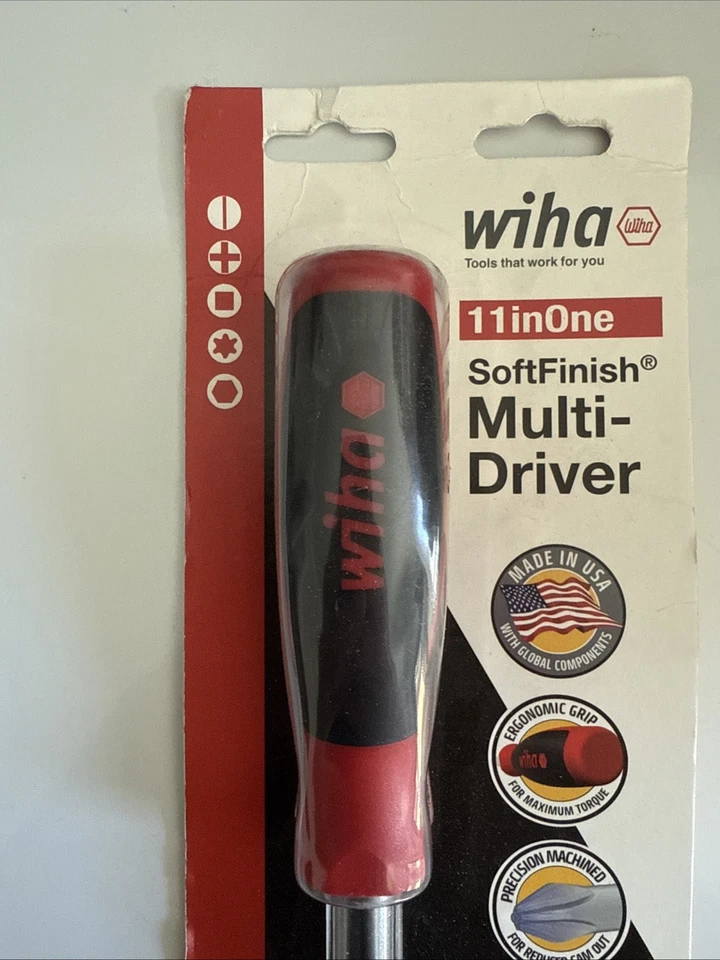 Wiha 77891 | 11 in 1 Screwdriver Nut Driver SoftFinish 11inOne MultiDriver Multi - Image 2 of 4