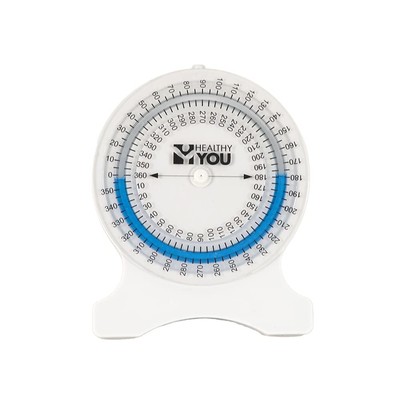 Range of Motion Inclinometer with Easy Adjust Dial