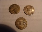 Three Cent Silver Coin Trio ! — photo 2