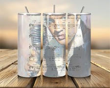 Elvis Can't Help Falling In Tumbler Insulated Stainless Steel Cup Mug Straw Lid