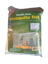 Coghlan's Double Wide Mosquito Net, 63" x 78" x 59" - White Net New