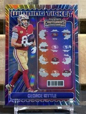 2024 Panini Contenders George Kittle Silver Prizm Winning Ticket