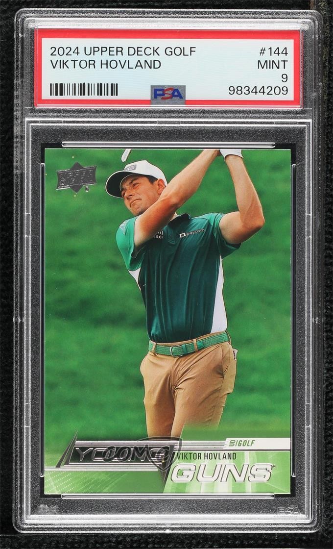 2024 Upper Deck Young Guns Viktor Hovland #144 PSA 9 MINT 1s3i