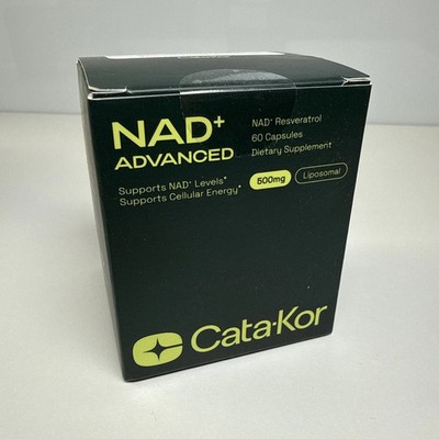 CATAKOR NAD+ Advanced - NAD+ Supplement for Skin Aging Support, 60 caps 500mg