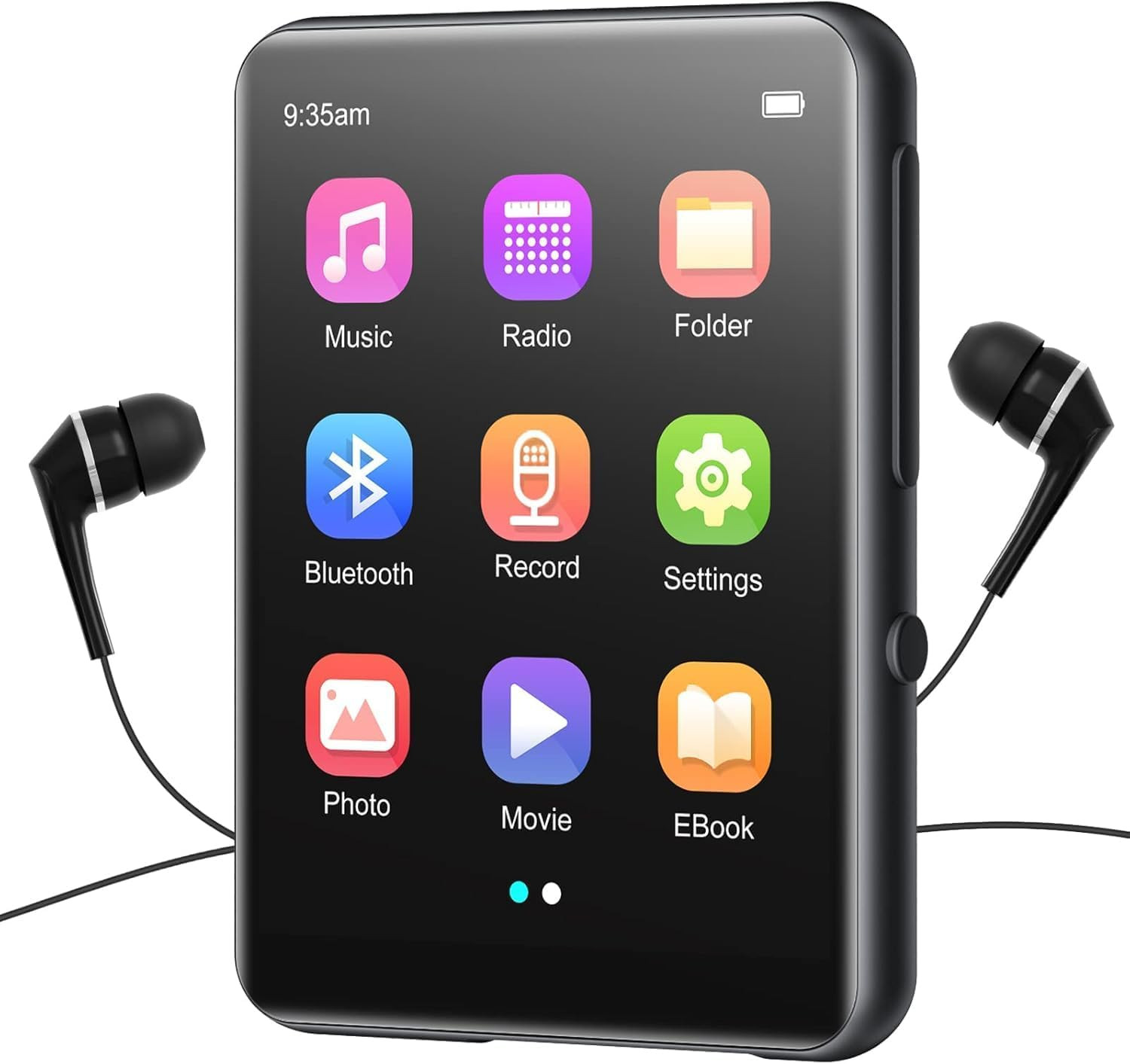 Lettore MP3 64GB Bluetooth 5.3 HiFi Lossless - Audio Portatile Professionale