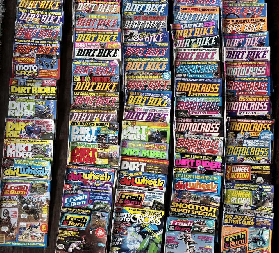 Collector Dirt Bike Magazines - Imagem 3 de 4