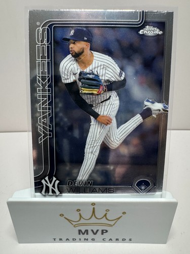 2025 Topps Chrome Devin WIlliams #153 New York Yankees