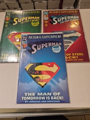 Regin Of Superman #12-#14Collector's Edition (DC Comics June 1993)