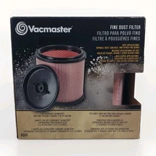 Cartridge Filter Replacement for Vacmaster 5-20 Gal Fine Dust, VCFF