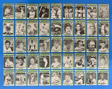 1980 TCMA Superstar *Series 1* Complete Set 1-45 ~Ruth, Gehrig, Dimaggio, Mantle