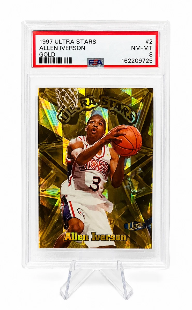 Allen Iverson Professional Sports Authenticator (PSA) Basketball