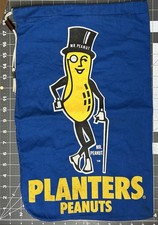Vintage Planters Peanuts Mr. Peanut Blue Draw...