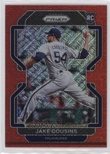 2022 Panini Prizm Tier II Red Mojo Prizm 135/149 Jake Cousins #199 17ok