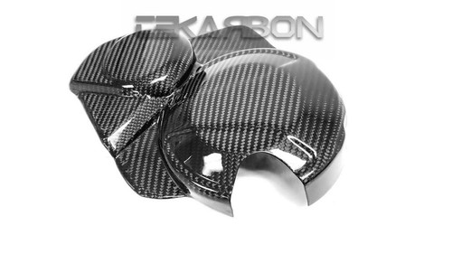 Cubiertas de motor de fibra de carbono Honda CBR600RR 2007-2012 - Imagen 2 de 4