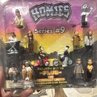 Homies Series #9 Downclown & Lil Joker Limited Edition Figurines w/ Motorcycle