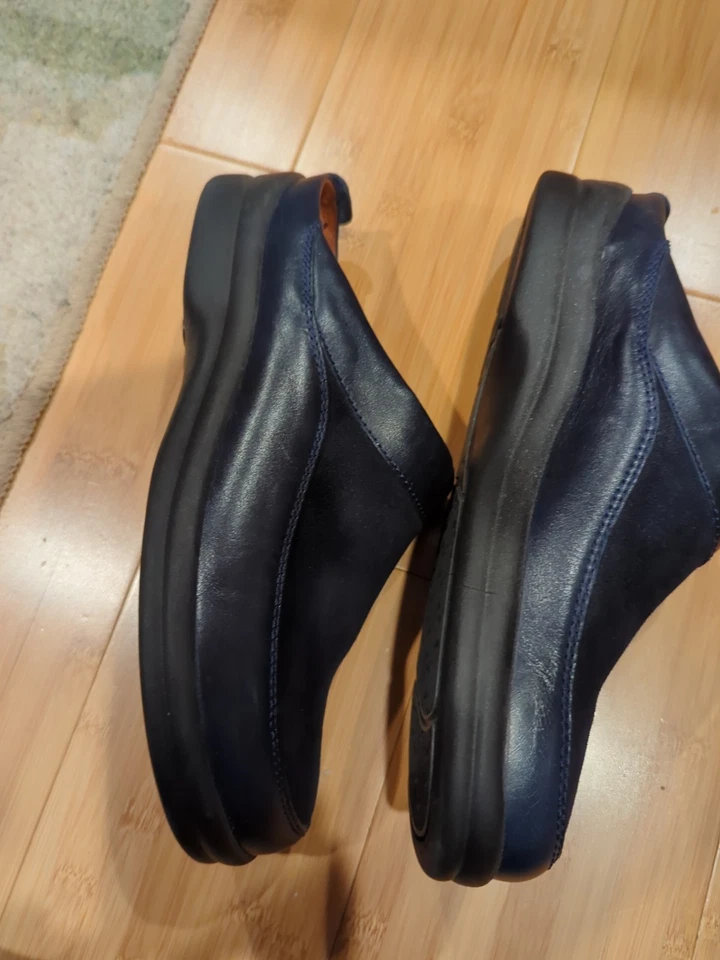 Footprints By Birkenstock Suede Leather Mules Women's Sz 42 EU / 10-11 US Black - Image 4 of 4